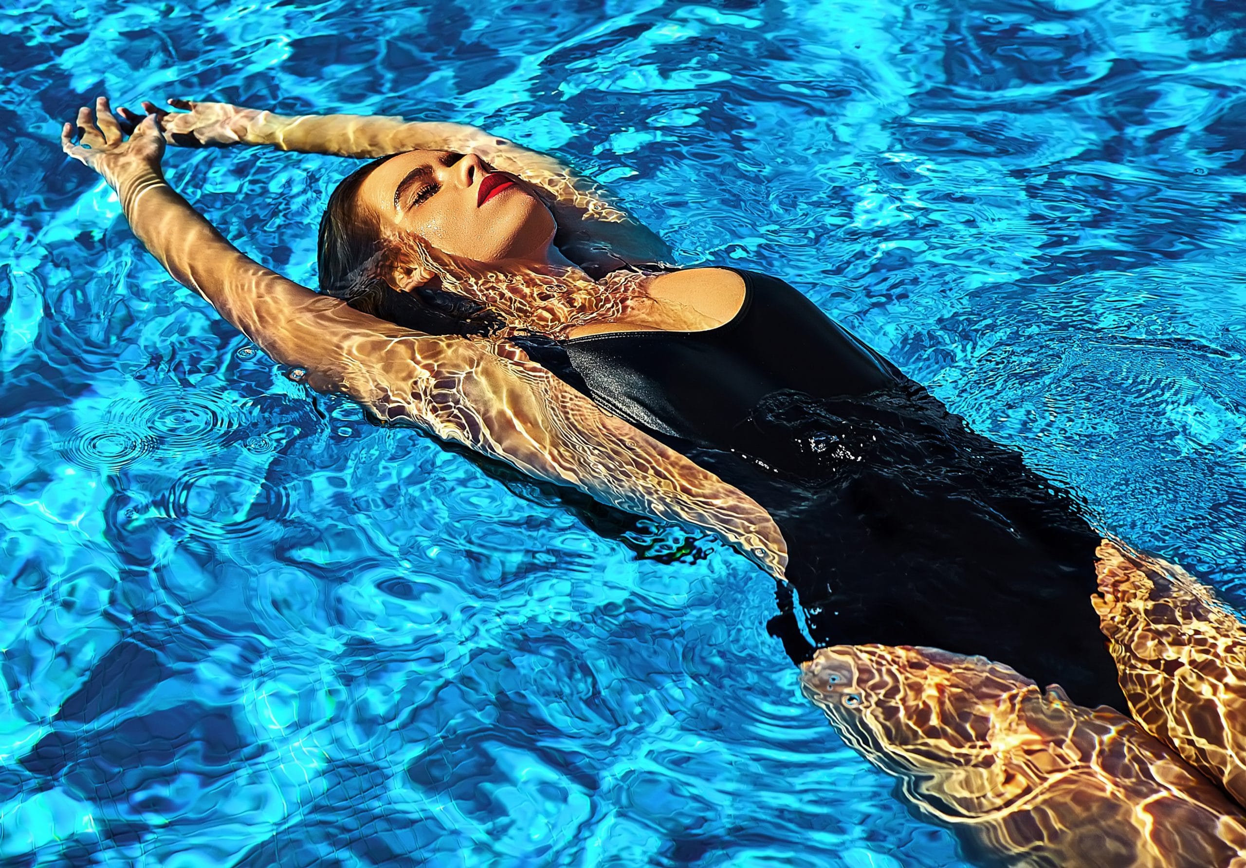 swimming