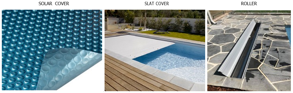 Pool covers and pool cover roll