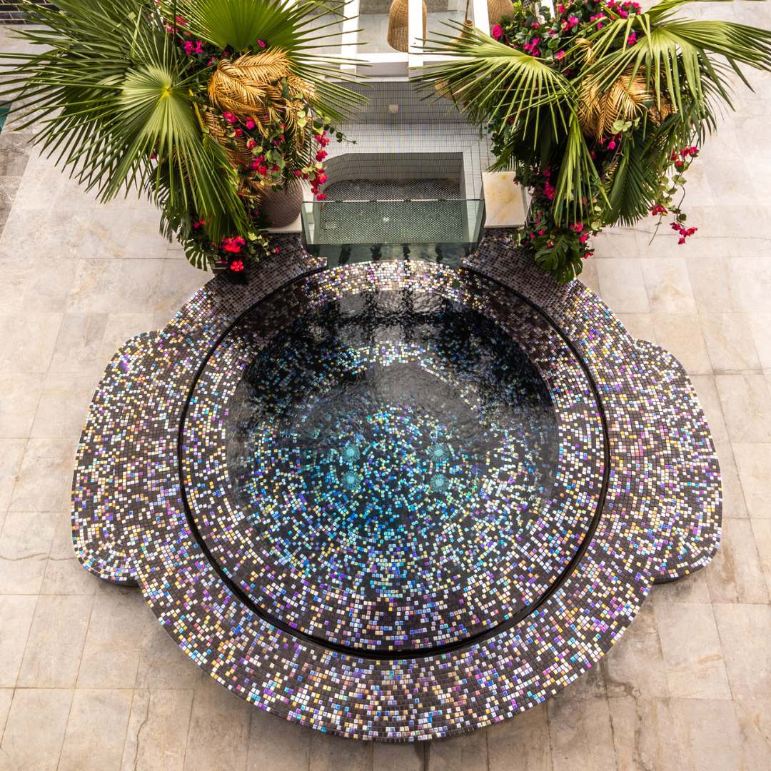 Concrete Pool and Spa Combo by Blue Haven Pools