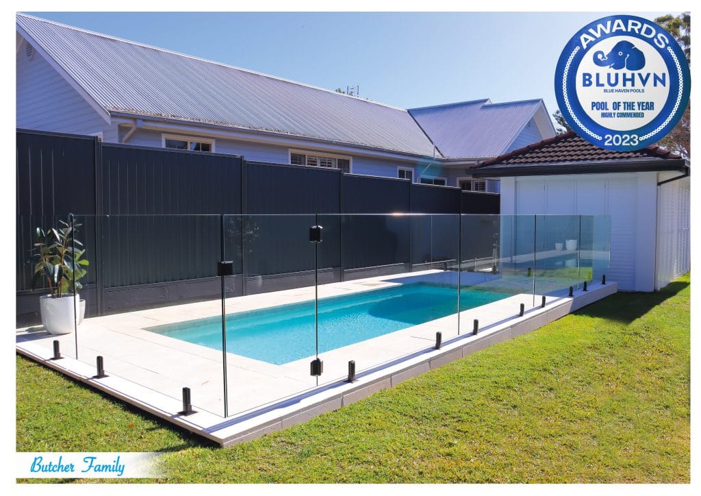 pool of the year highly commended - blue haven pools