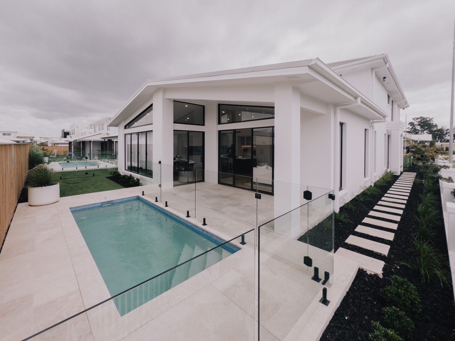 Allcastle Homes  display 