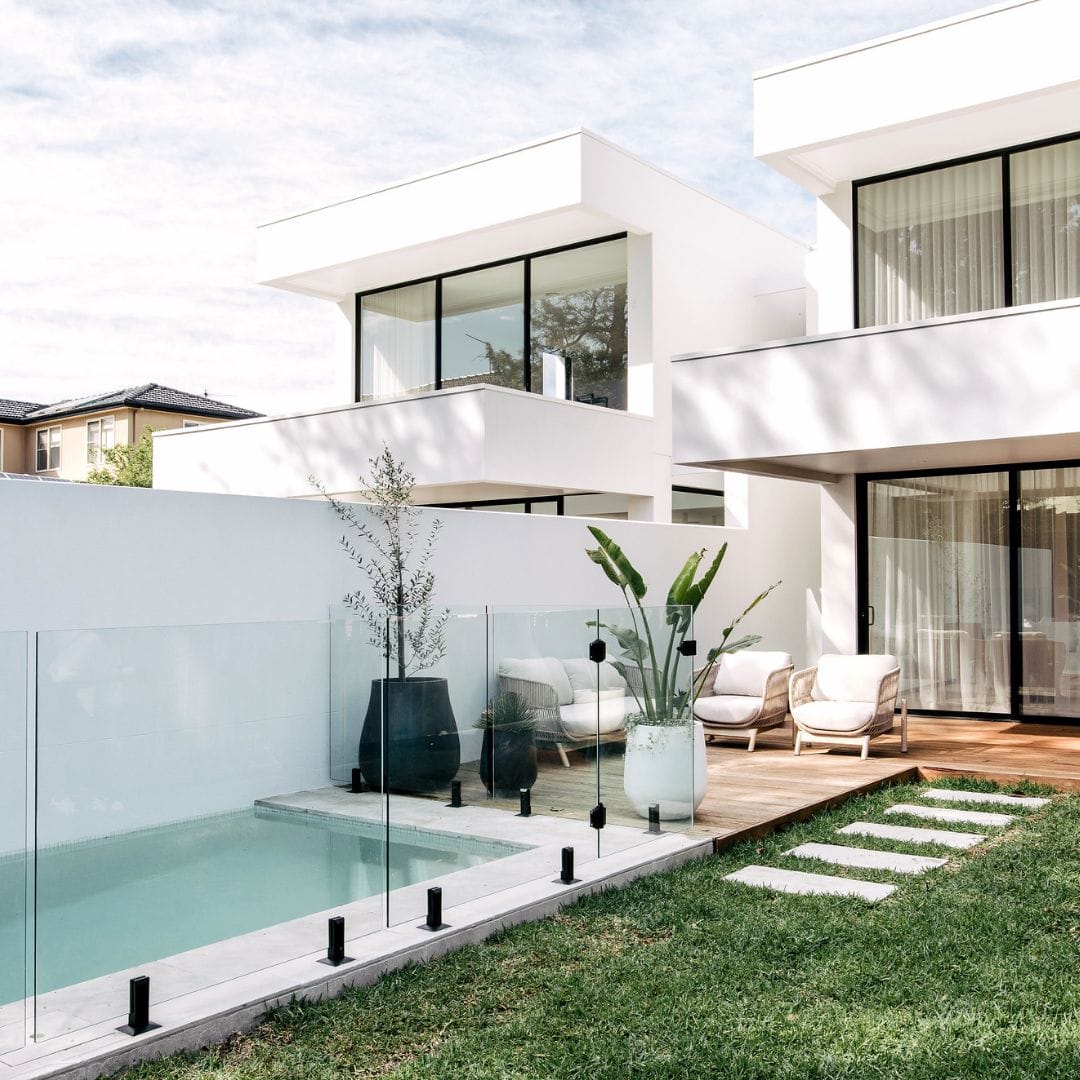 Completed Blue Haven Pools project featured in the project video
