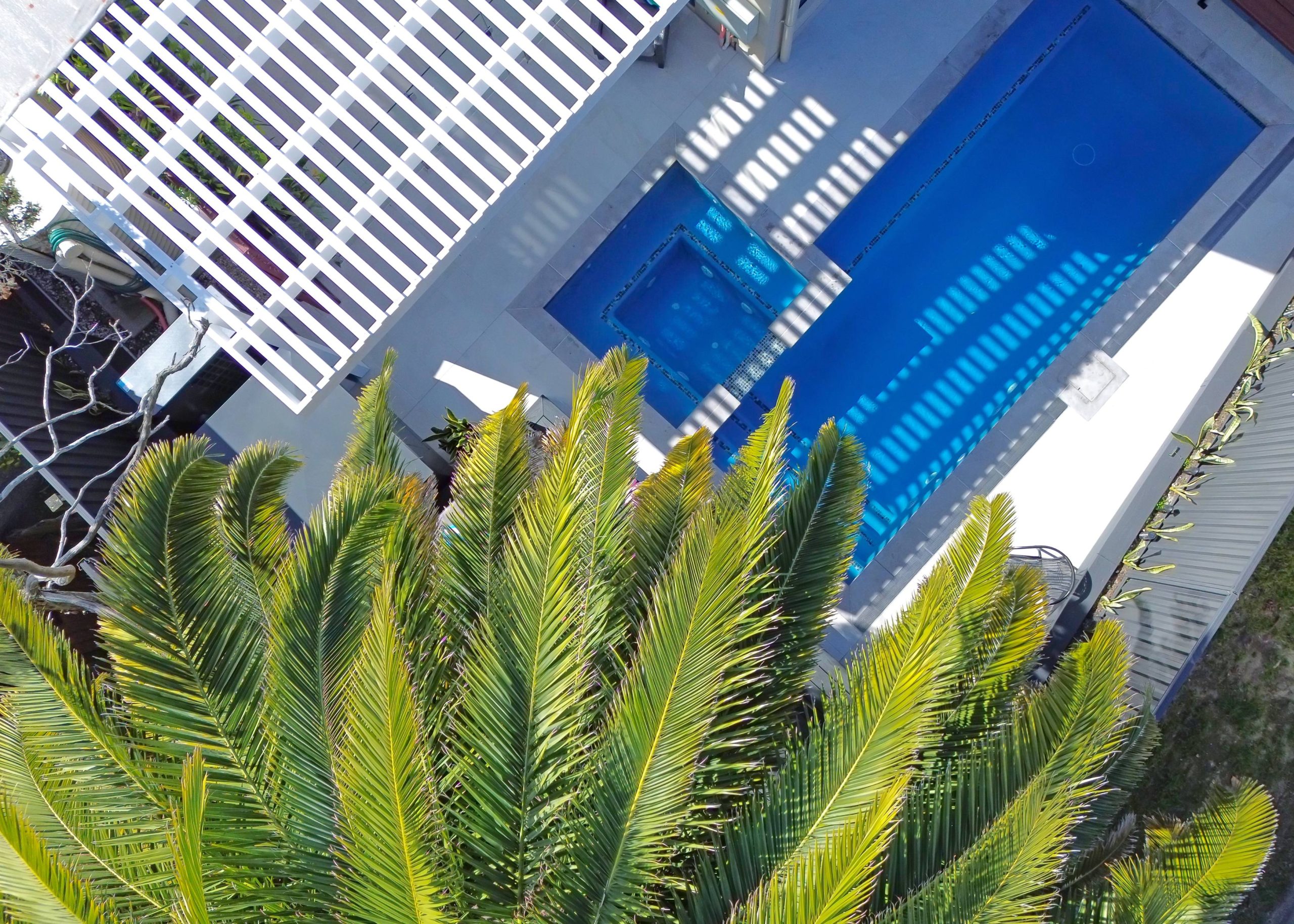 Blue Haven swimming pool and outdoor living project