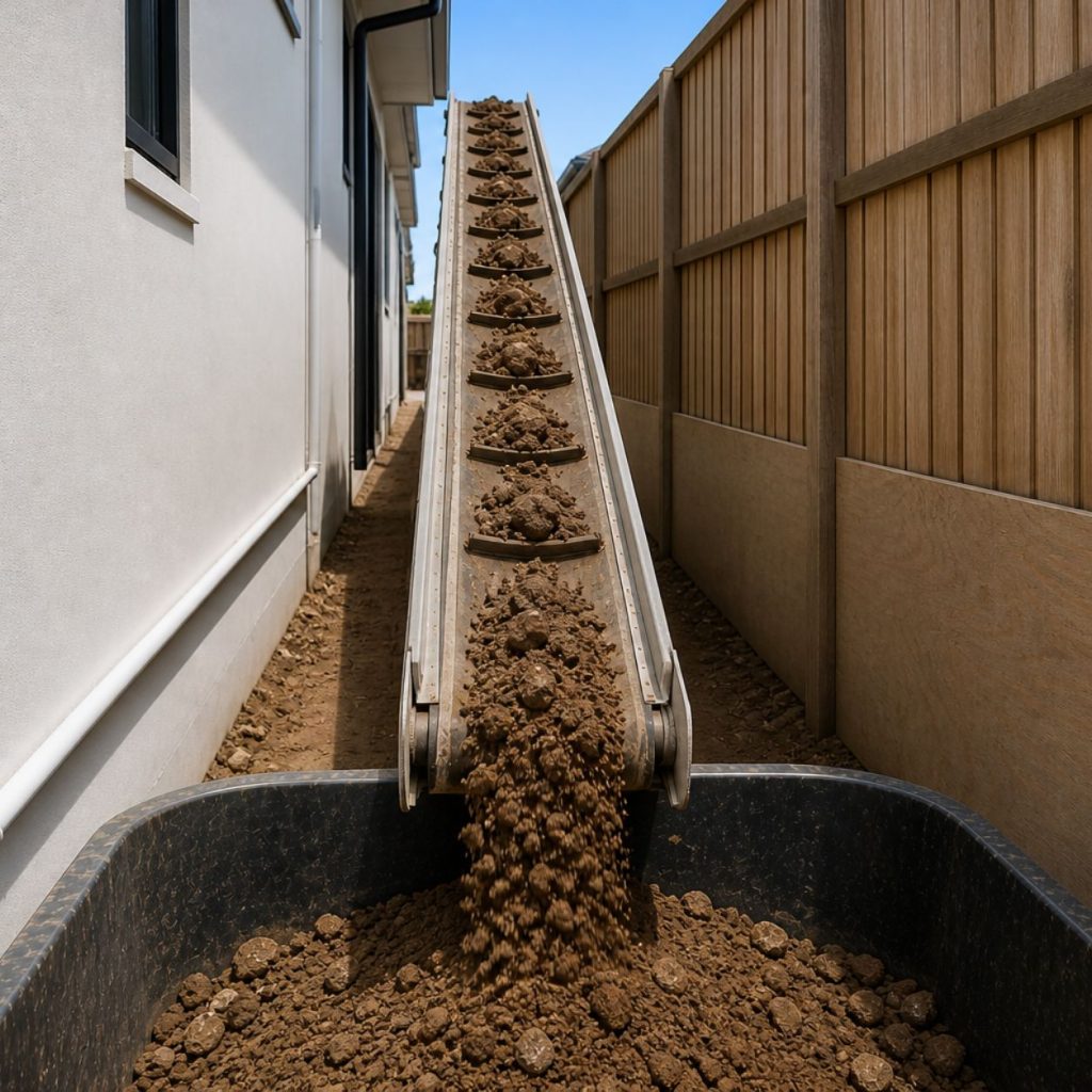Conveyor Belts for Extra-Tight Sites
