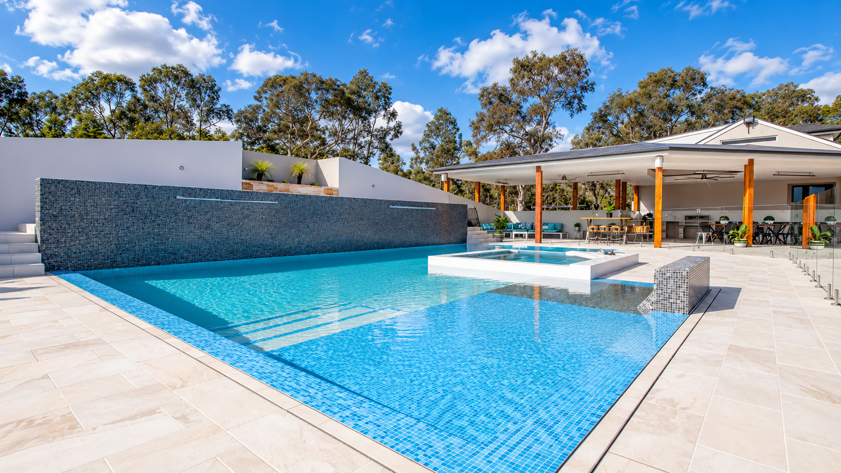 Castlereagh concrete swimming pool project in Western Sydney