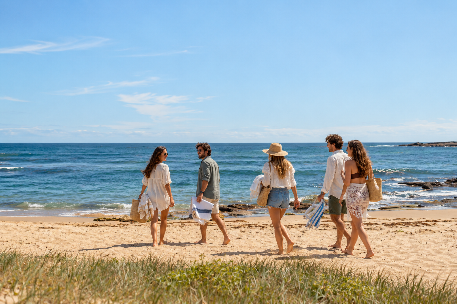 Family beach lifestyle and coastal living inspiration in NSW