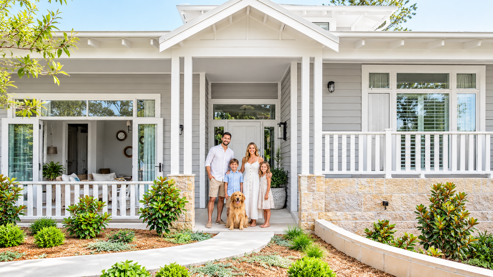 Family lifestyle and outdoor living in South Western Sydney
