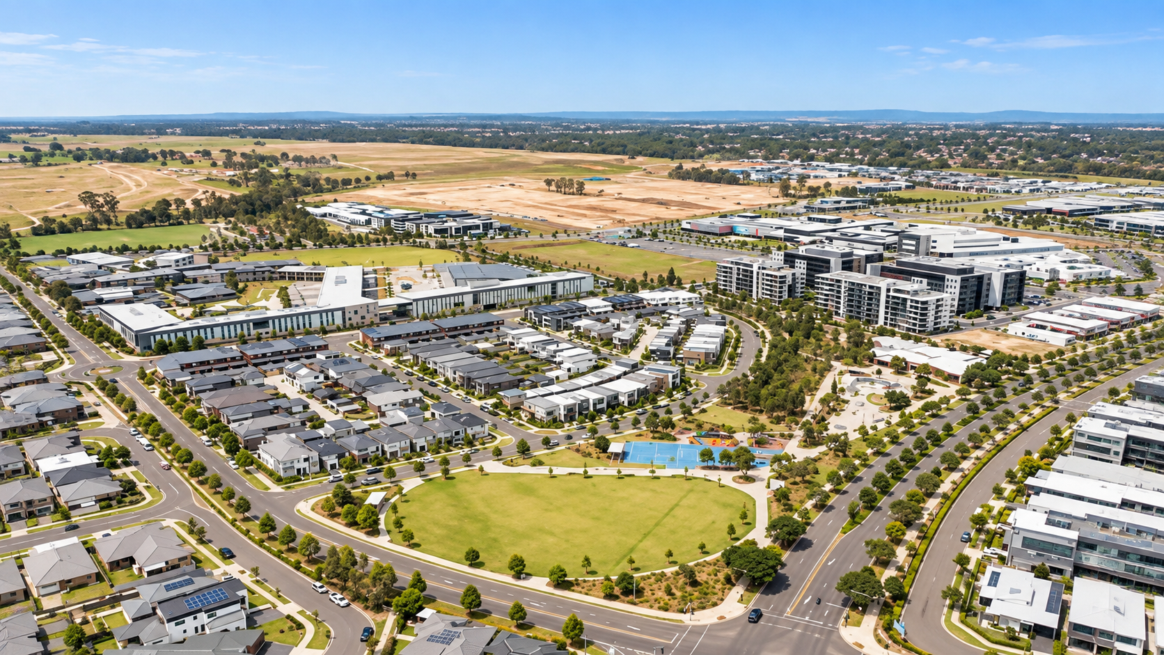 Growing residential communities and family neighbourhoods in South Western Sydney