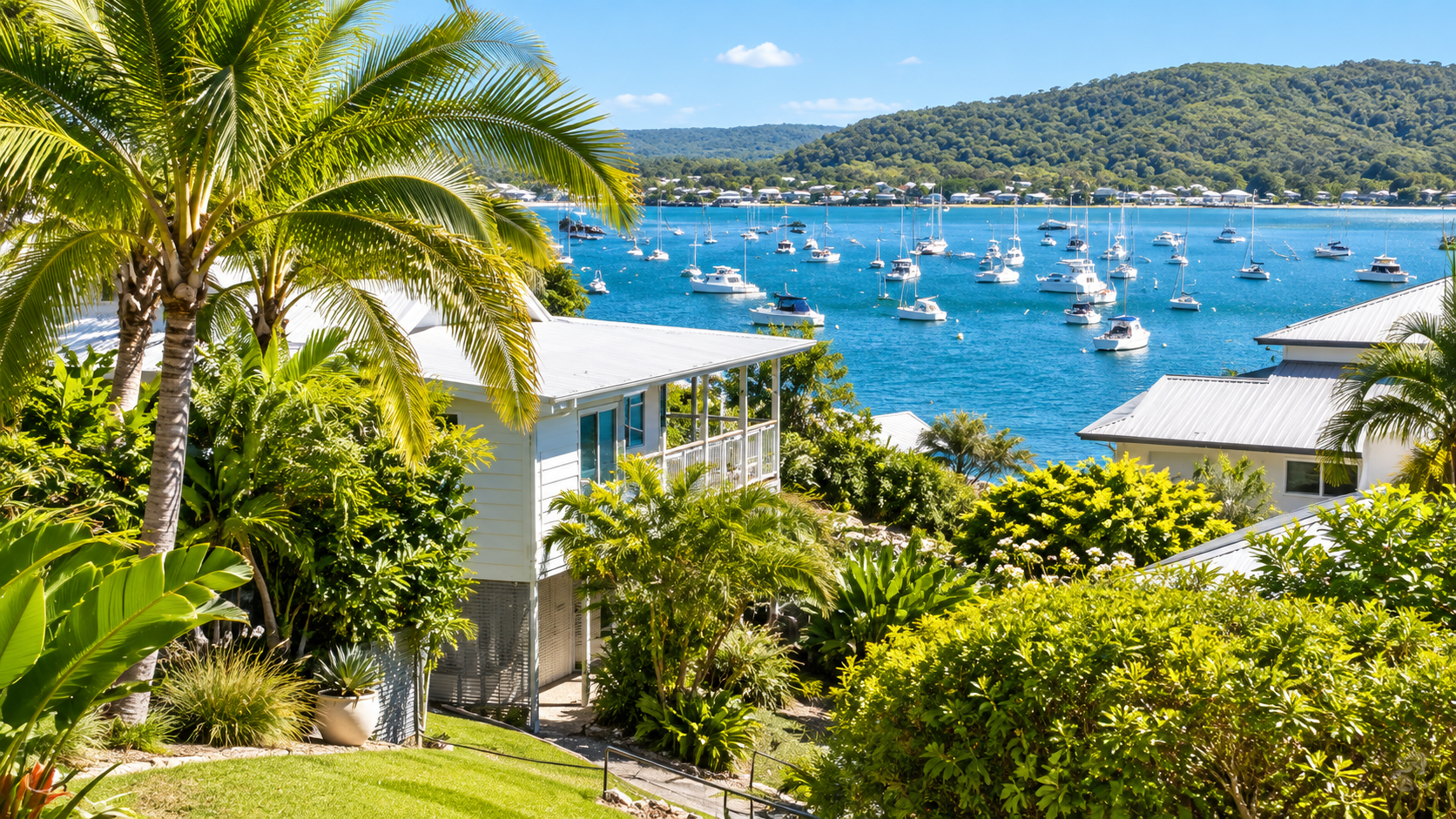 Harbour view and coastal residential landscape in Sydney's Northern Beaches