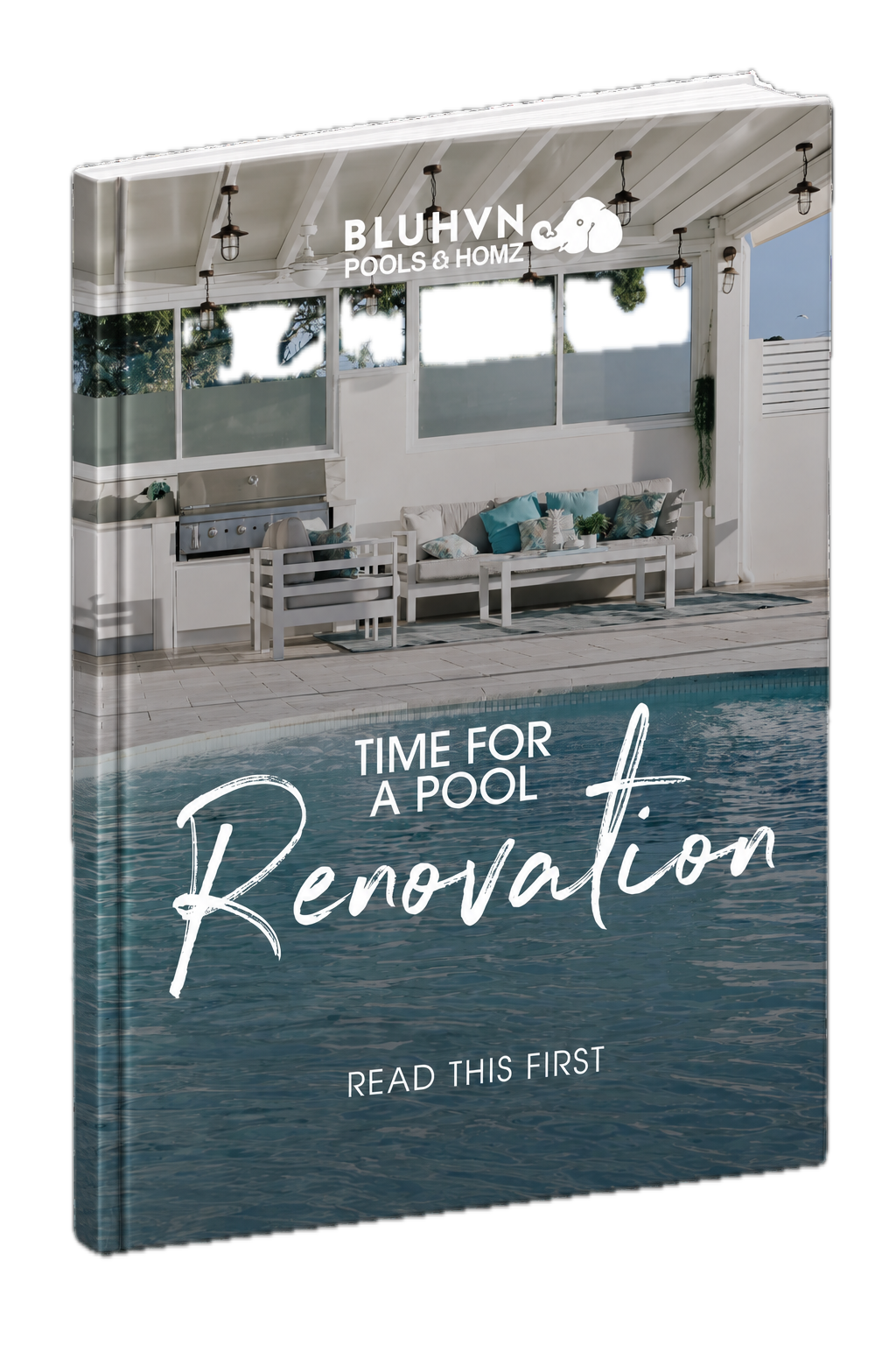 Time for a Pool Renovation guide cover by Blue Haven Pools