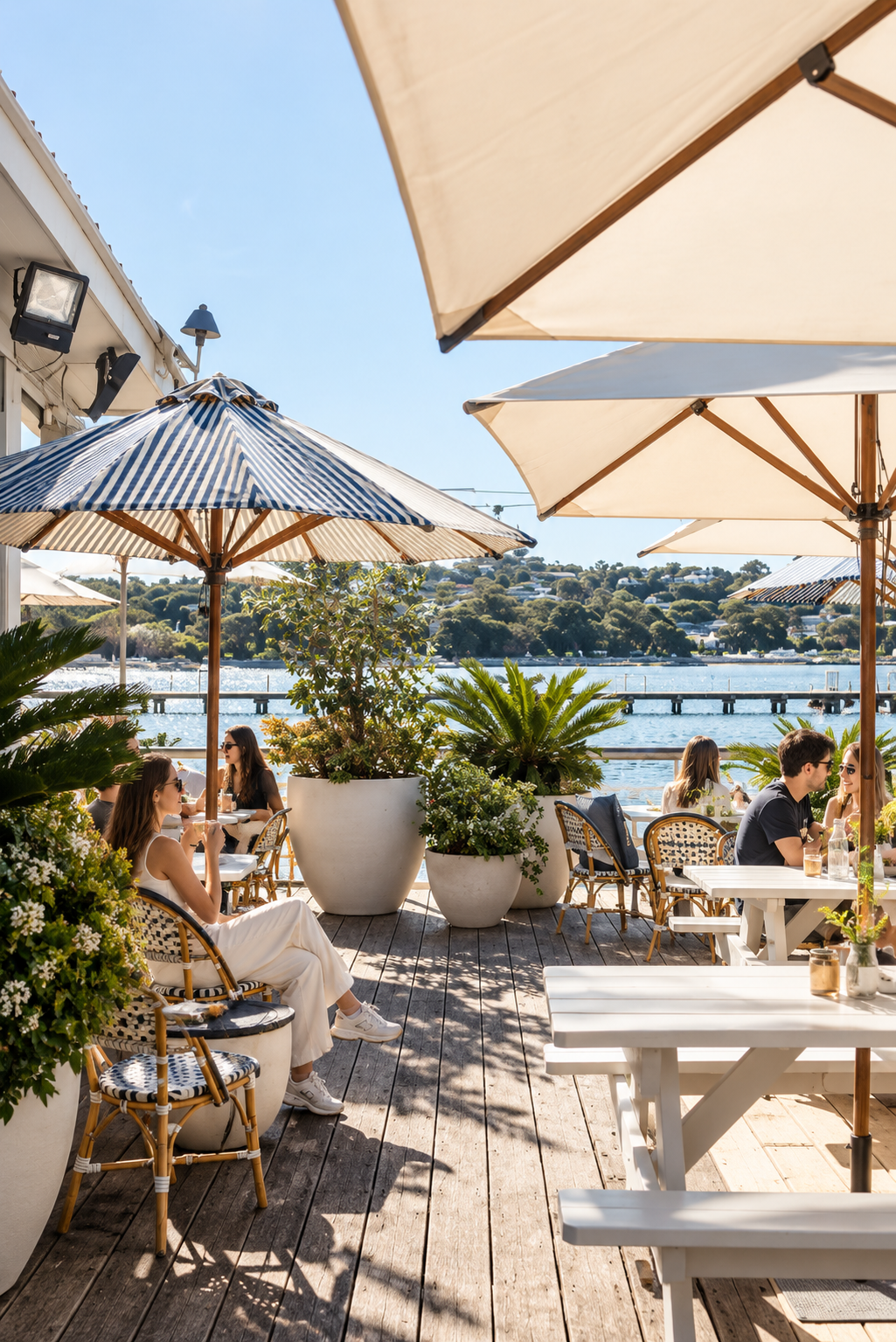 Waterfront dining and coastal lifestyle on the Central Coast NSW