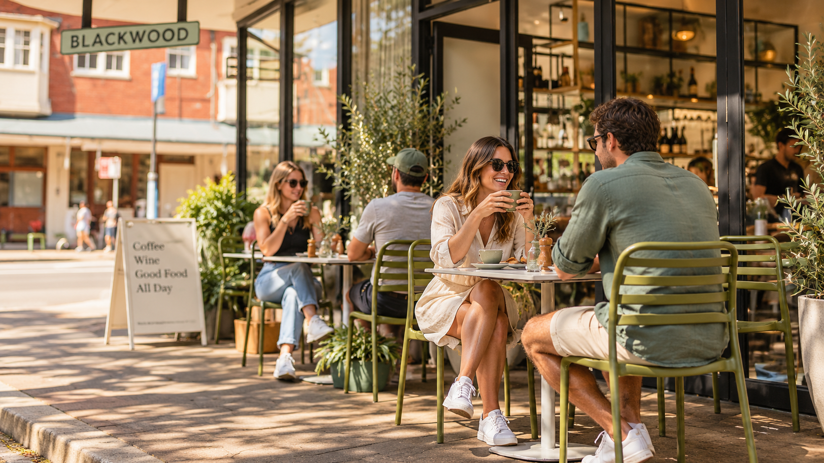 Local cafe lifestyle on the South Coast NSW