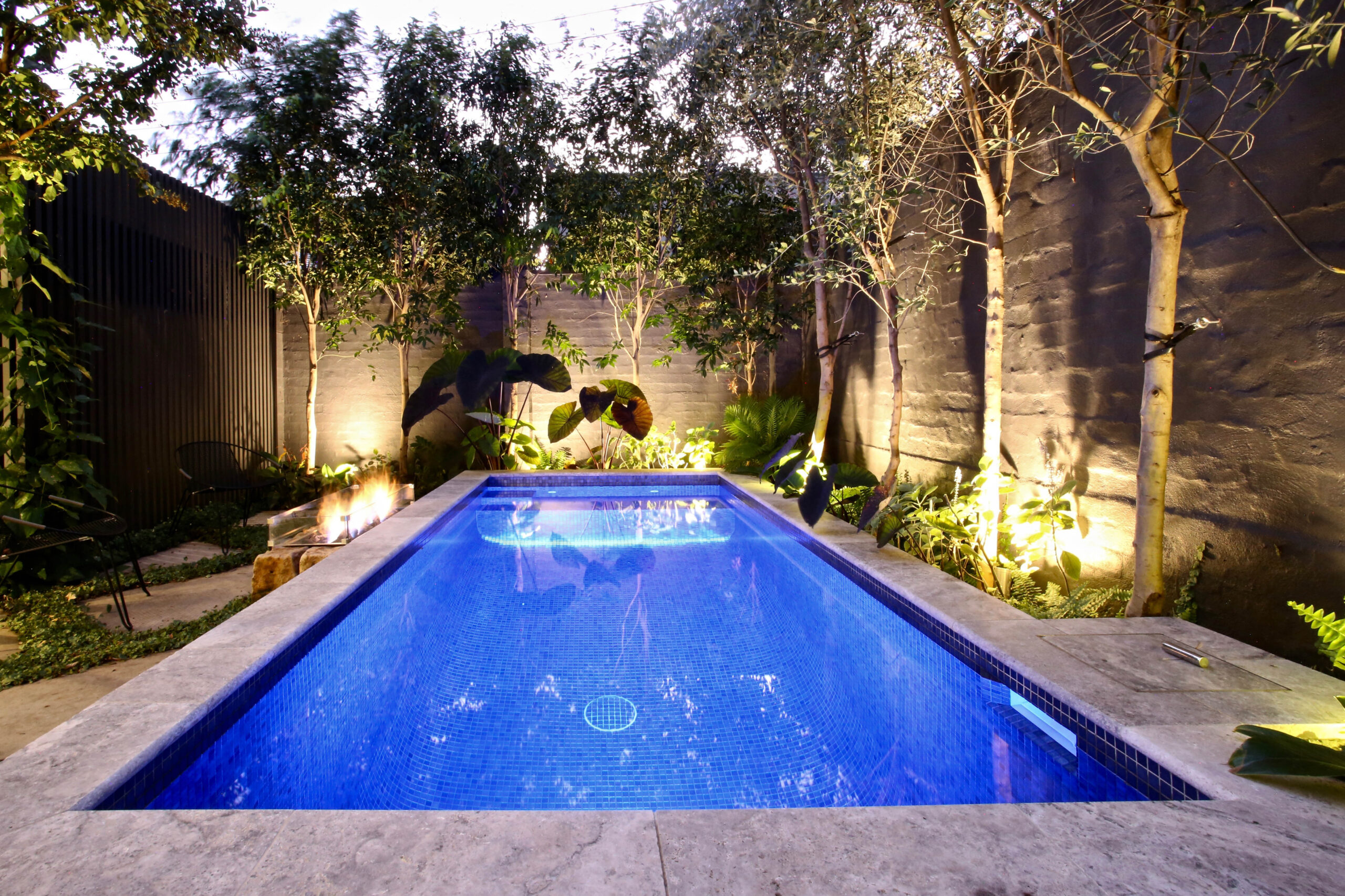 Modern pool and Bondi outdoor living in Sydney Eastern Suburbs