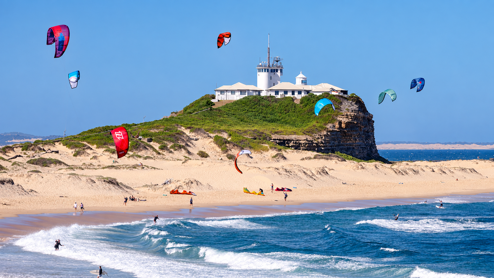 Newcastle beach and coastal lifestyle in NSW